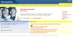 Desktop Screenshot of masslegalhelp.org